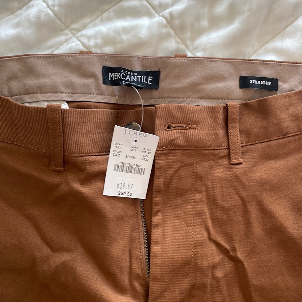 JCREW men’s pants